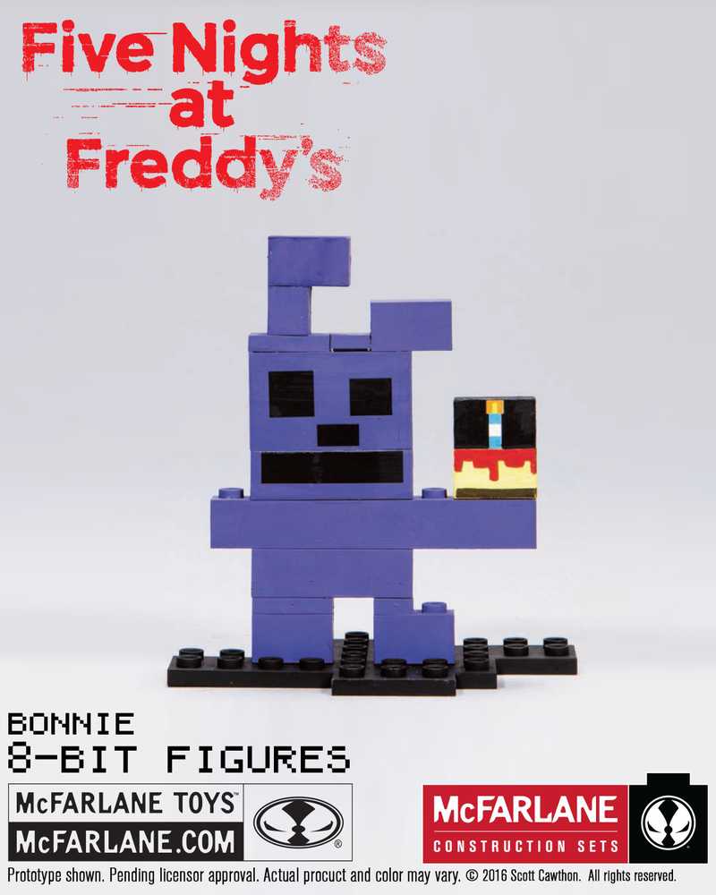 Illustration for article titled Five Nights At Freddy's Build-A-Horrible-Animatronic-Bear Sets Even Creepier In Person